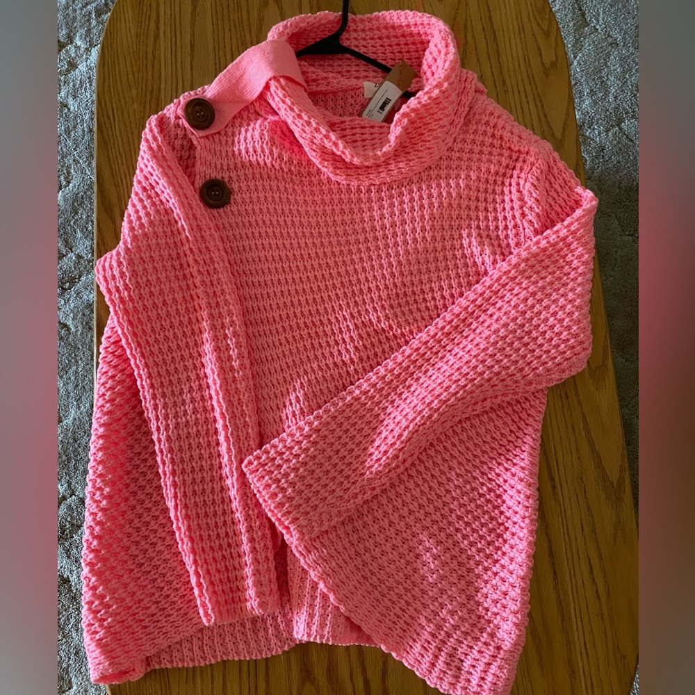 Women’s Pink Sweater Large